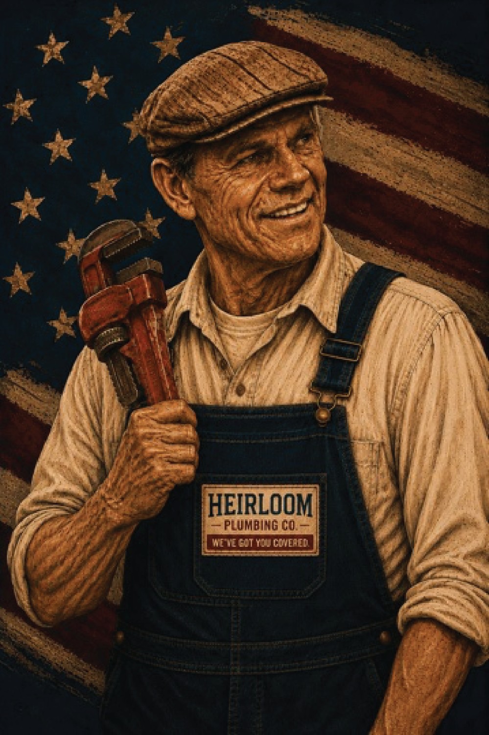 Grandpa — the man whose legacy Heirloom Plumbing carries forward